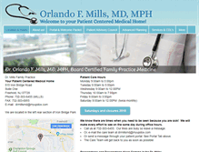 Tablet Screenshot of doctormills.com